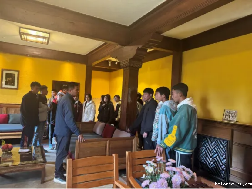 国际米兰俱乐部官网｜启航未来 筑梦前行—旅游专业学生到松赞集团开展专业认知教育(图2)