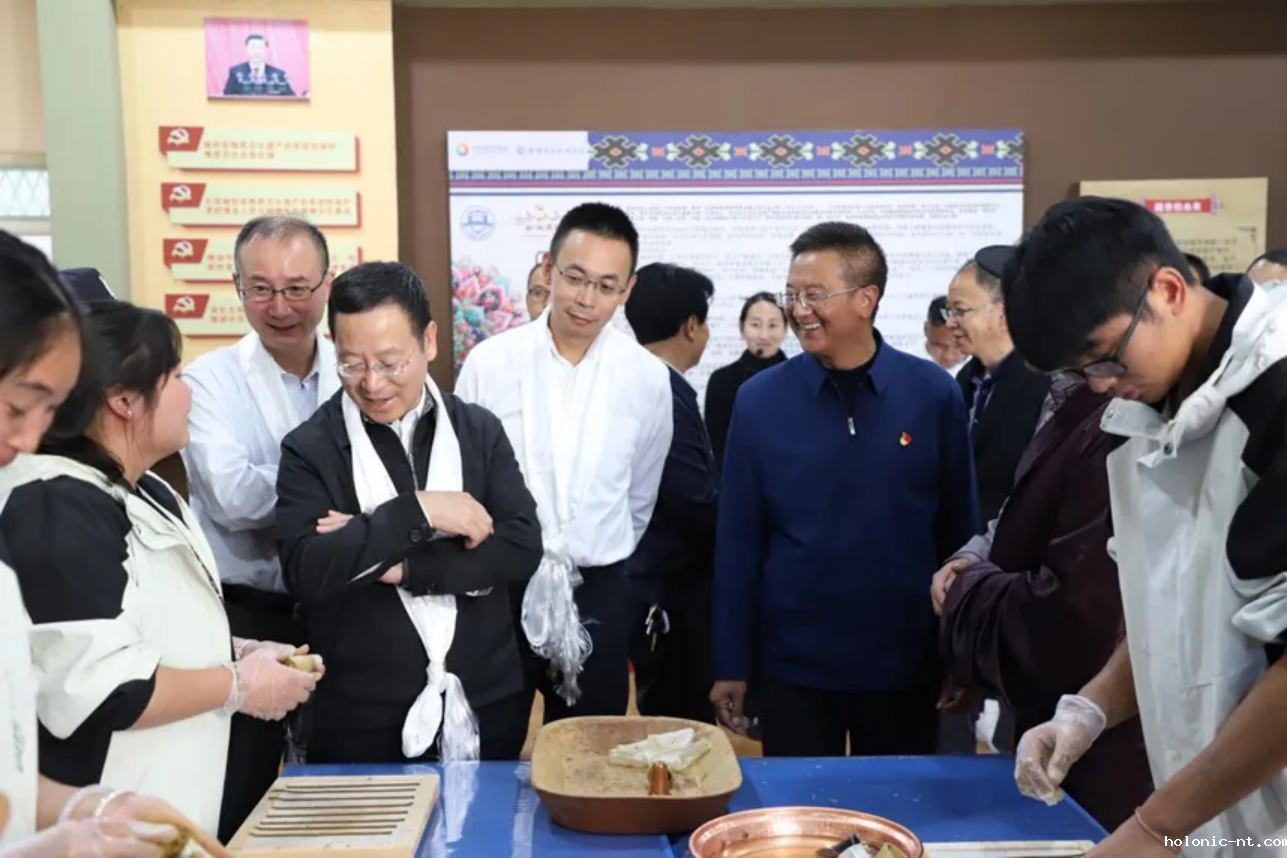 国际米兰俱乐部官网｜企业关爱促发展 携手共进谱新篇—中国旅游集团到我校调研(图2)